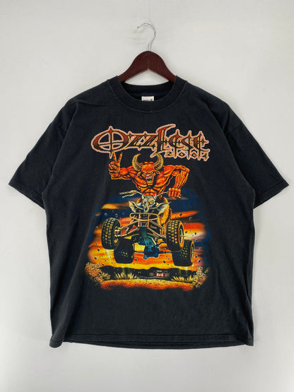 2004 OZZFEST Size XL Vintage Music Tour T-shirt / F2579T