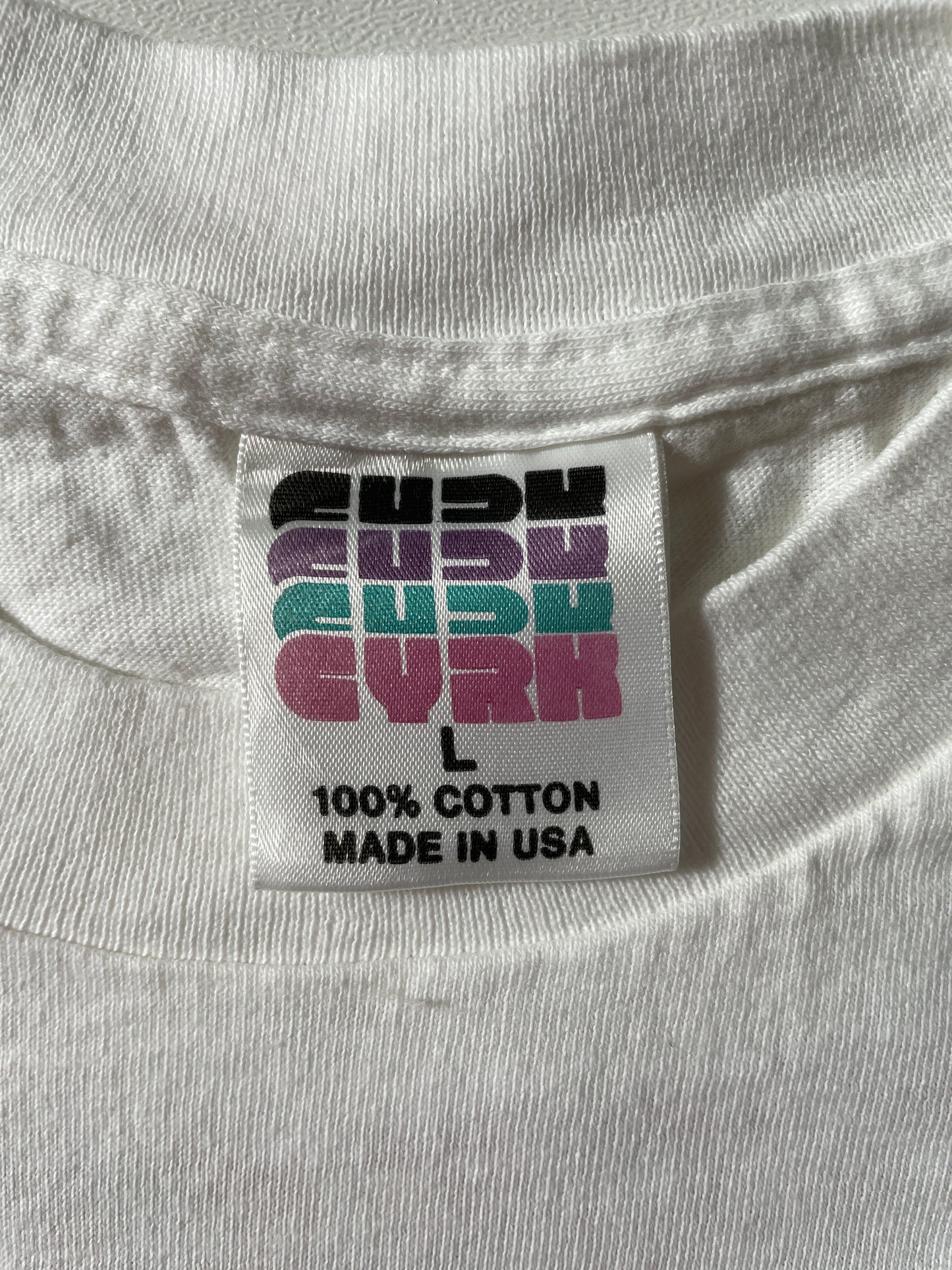 1991 STARBURST Made in USA Size L Vintage T-Shirt / F2419T