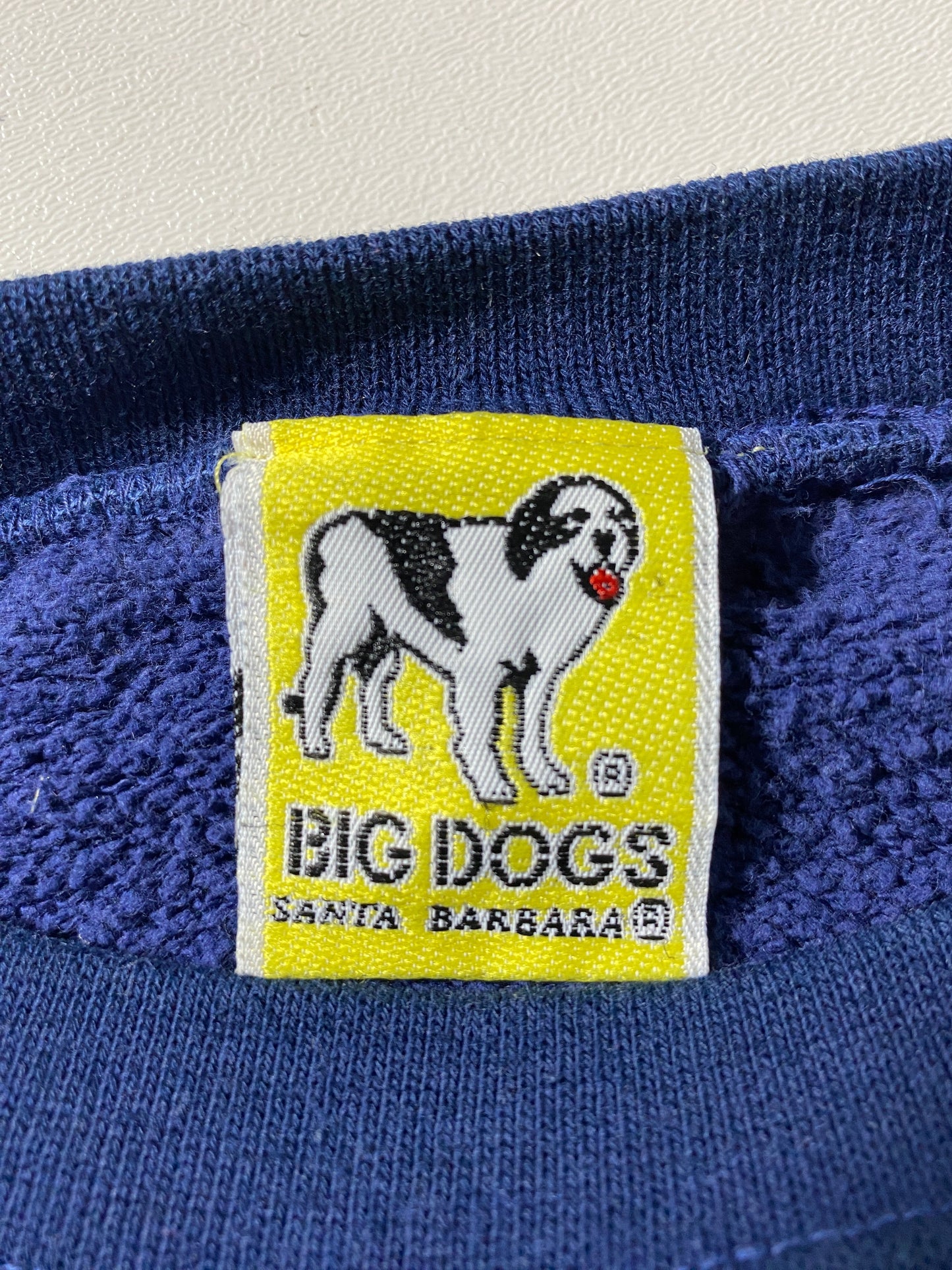 Vintage BIG DOGS Size Approx.L Sweat-shirt / G1946S