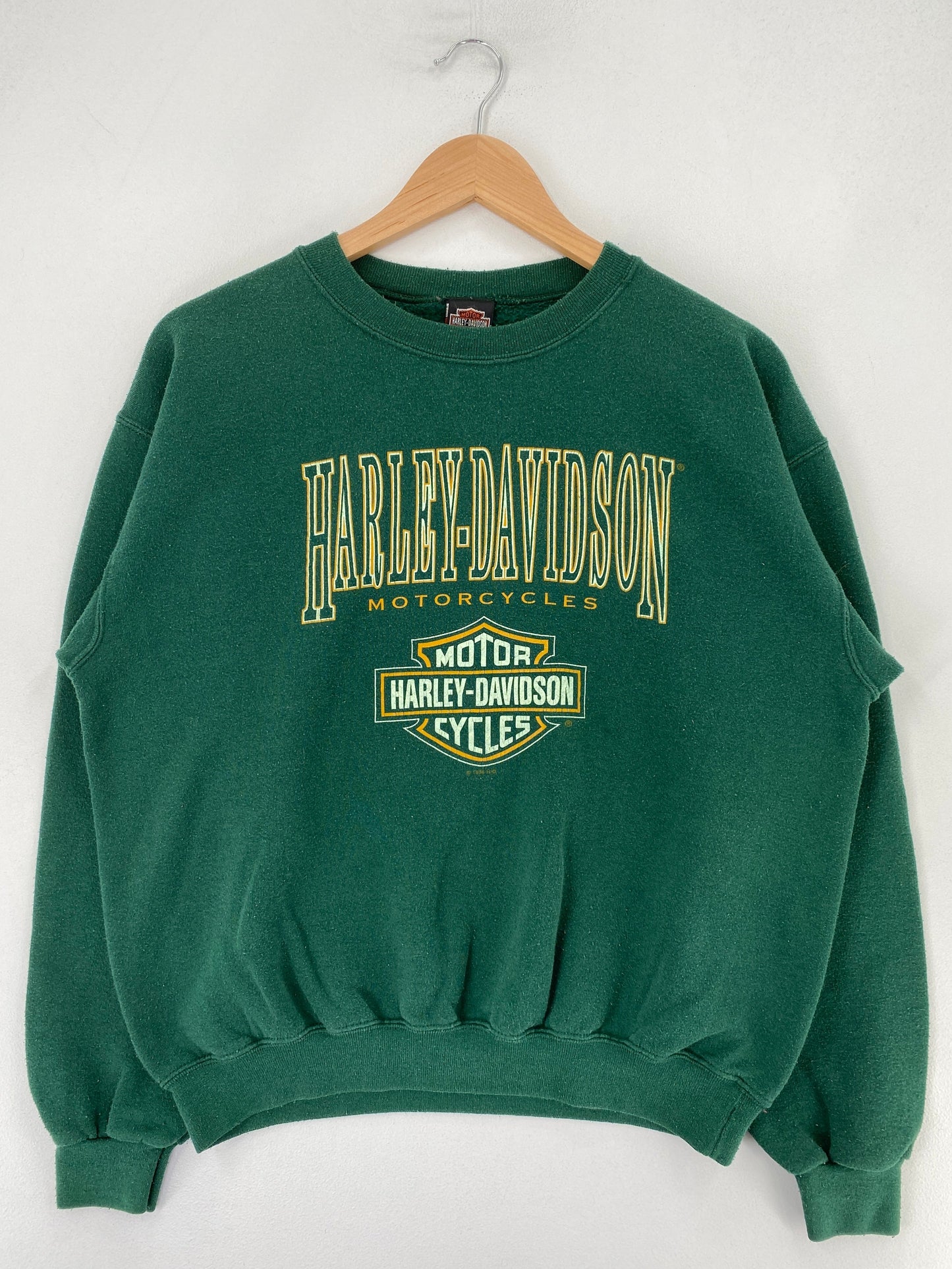 1996 HARLEY DAVIDSON Made in USA Size M Vintage Sweat-shirt / G1062S