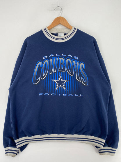 90’s DALLAS COWBOYS Size XL NFL Sweat-shirt / G1416S