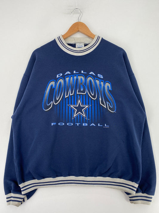 90’s DALLAS COWBOYS Size XL NFL Sweat-shirt / G1416S