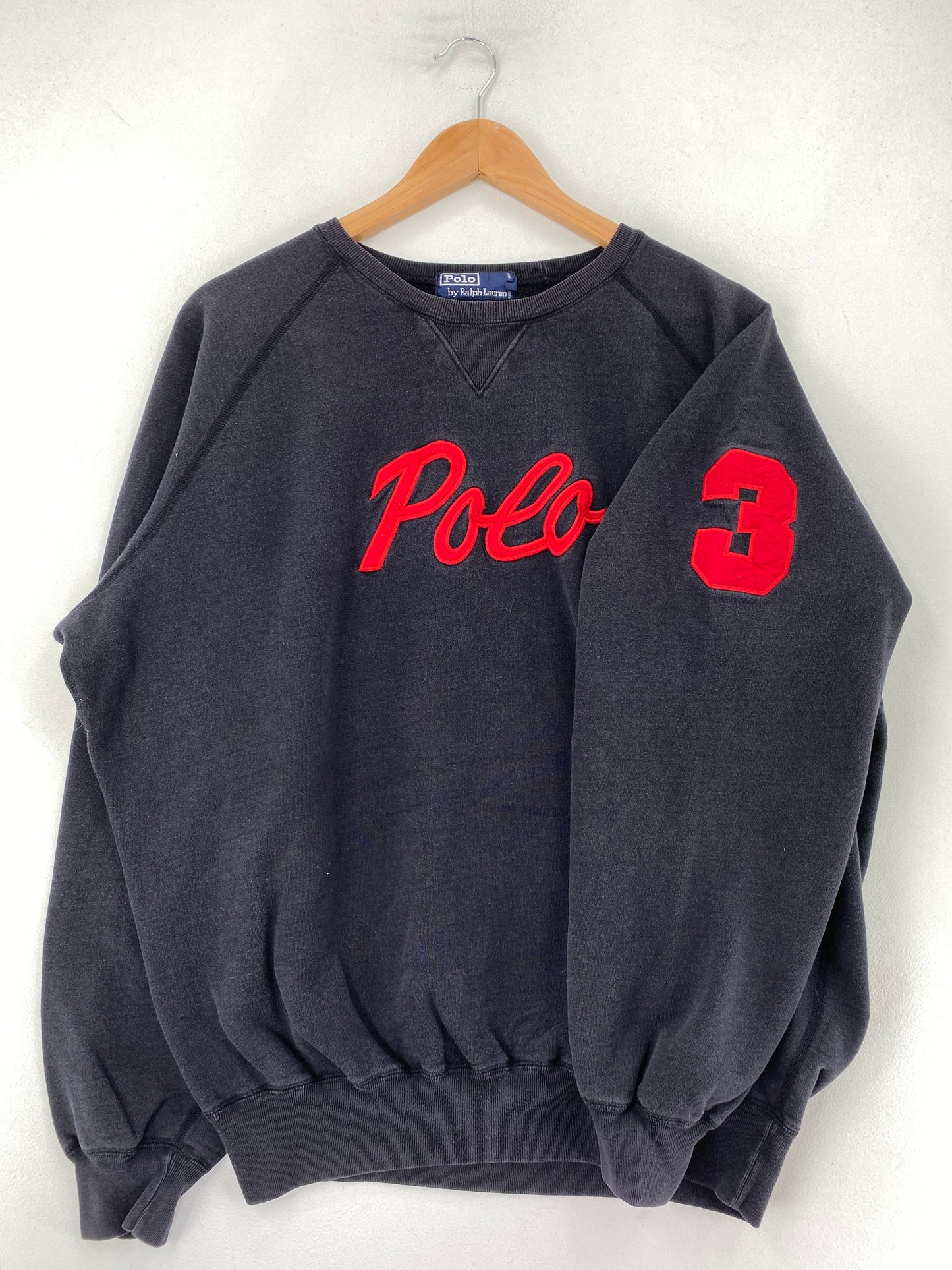 Vintage POLO RALPH LAUREN Size L Sweat-Shirt / F9095S