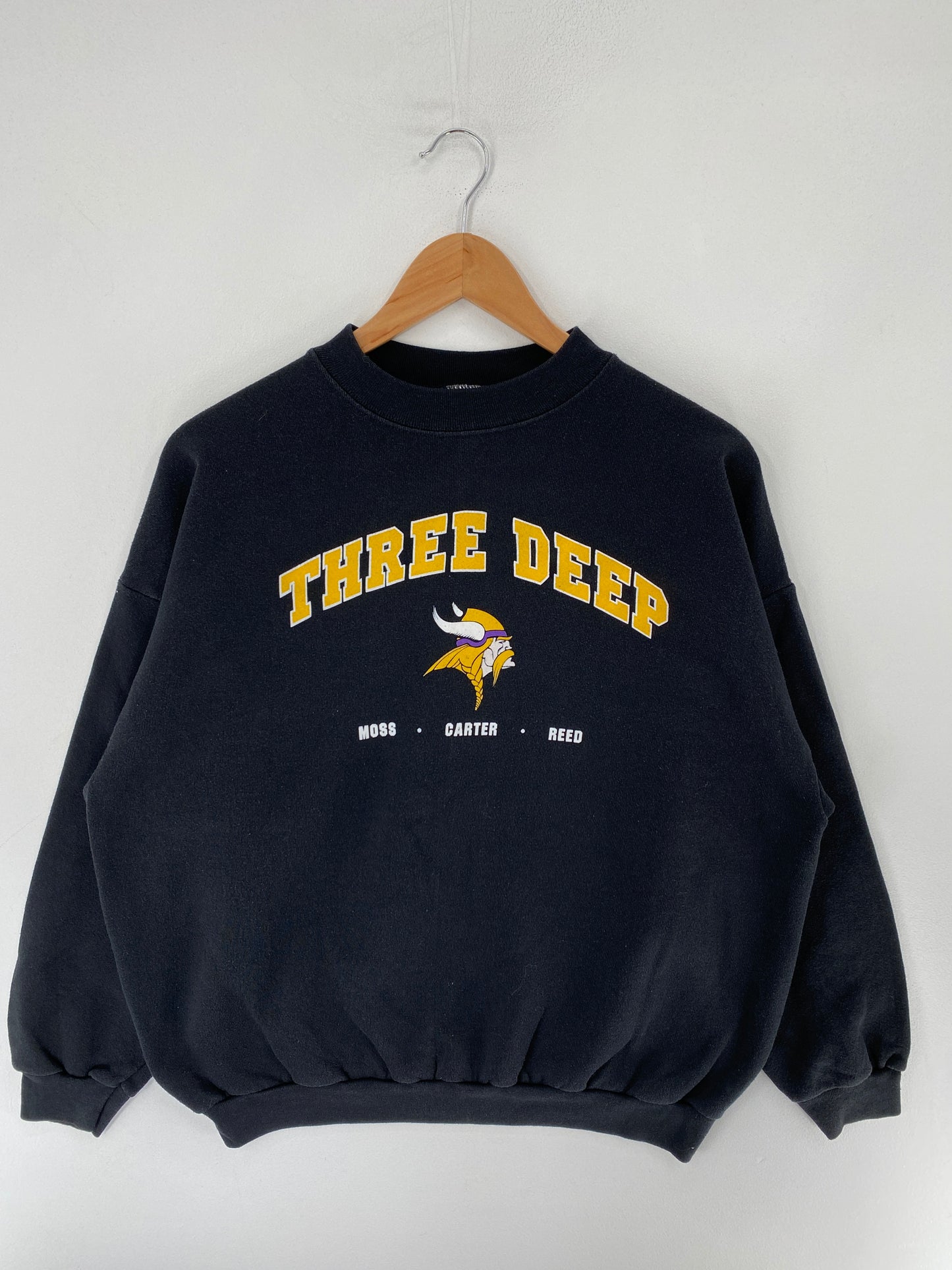 90’s MINNESOTA VIKINGS Size XL NFL Sweat-Shirt / F4850S
