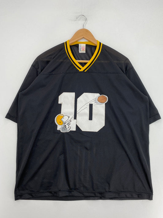 Vintage PEANUTS SNOOPY Size L / XL Rugby Jersey / G1780J