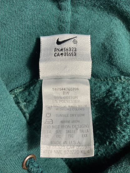 90's NIKE Made in USA Size XXL Vintage Hoodie Sweat-Shirt / F9909S