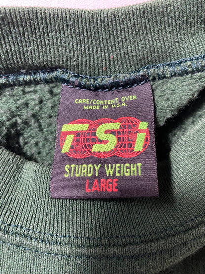 90’s WEST VIRGINIA Made in USA Size L College Sweat-shirt / F3819S