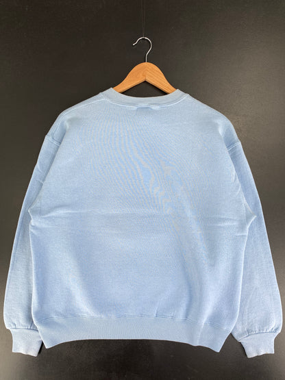 90's CAROLINA TARHEELS Made in USA Size L Vintage College Sweat-Shirt / F9062S