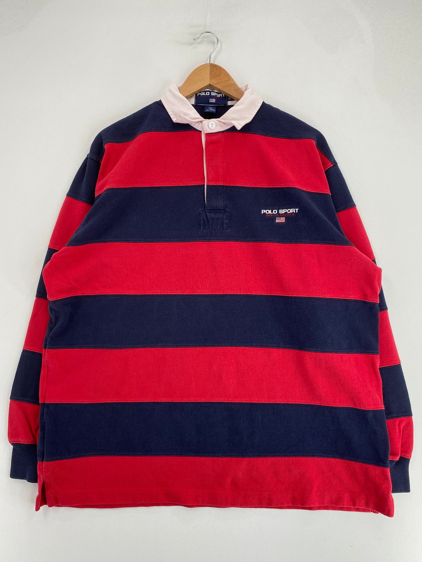 Vintage POLO RALPH LAUREN Size L Rugby-Shirt / G2882R