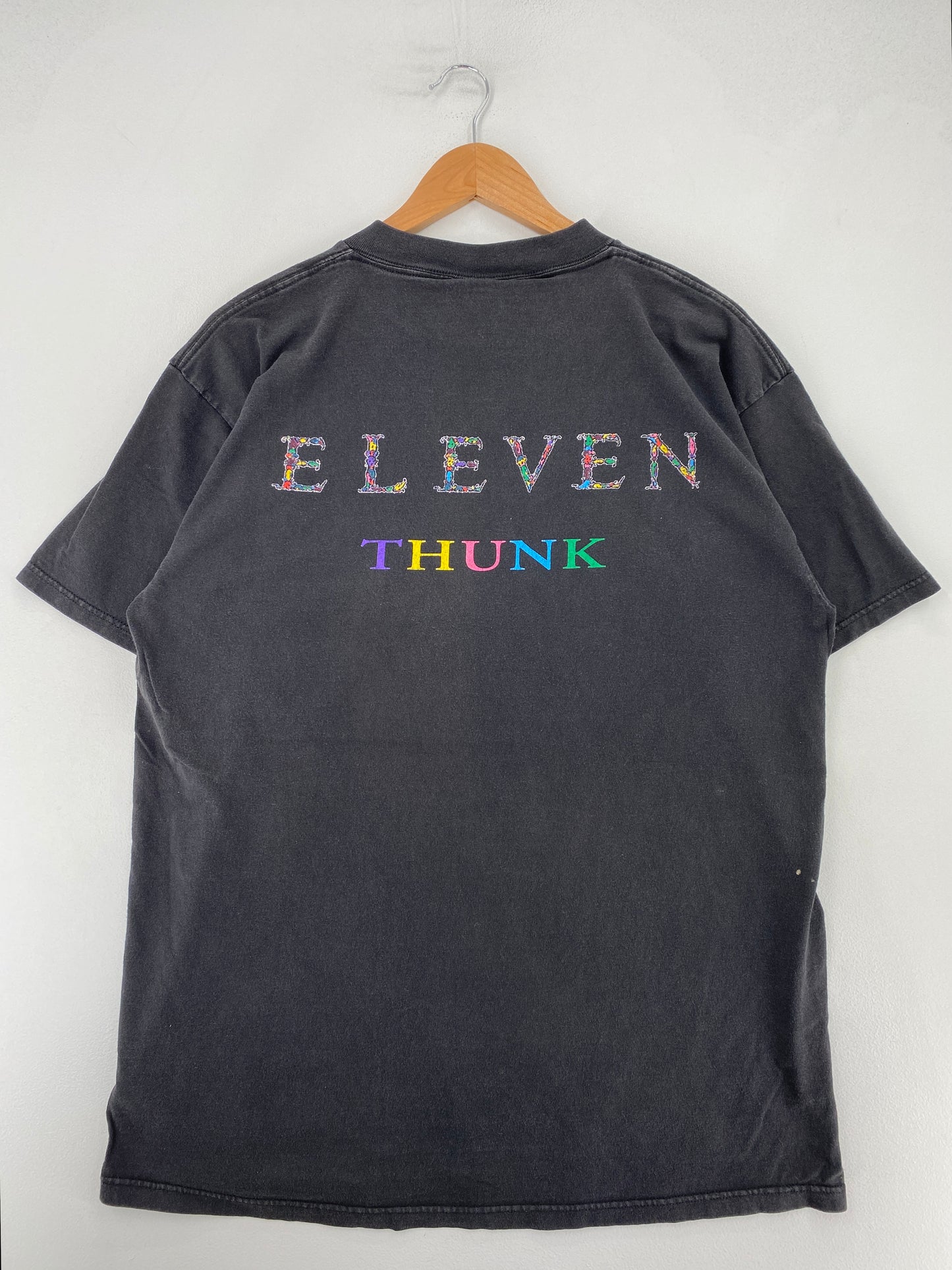 90's ELEVEN THUNK Made in USA Size XL Vintage Music T-Shirts / G3315T