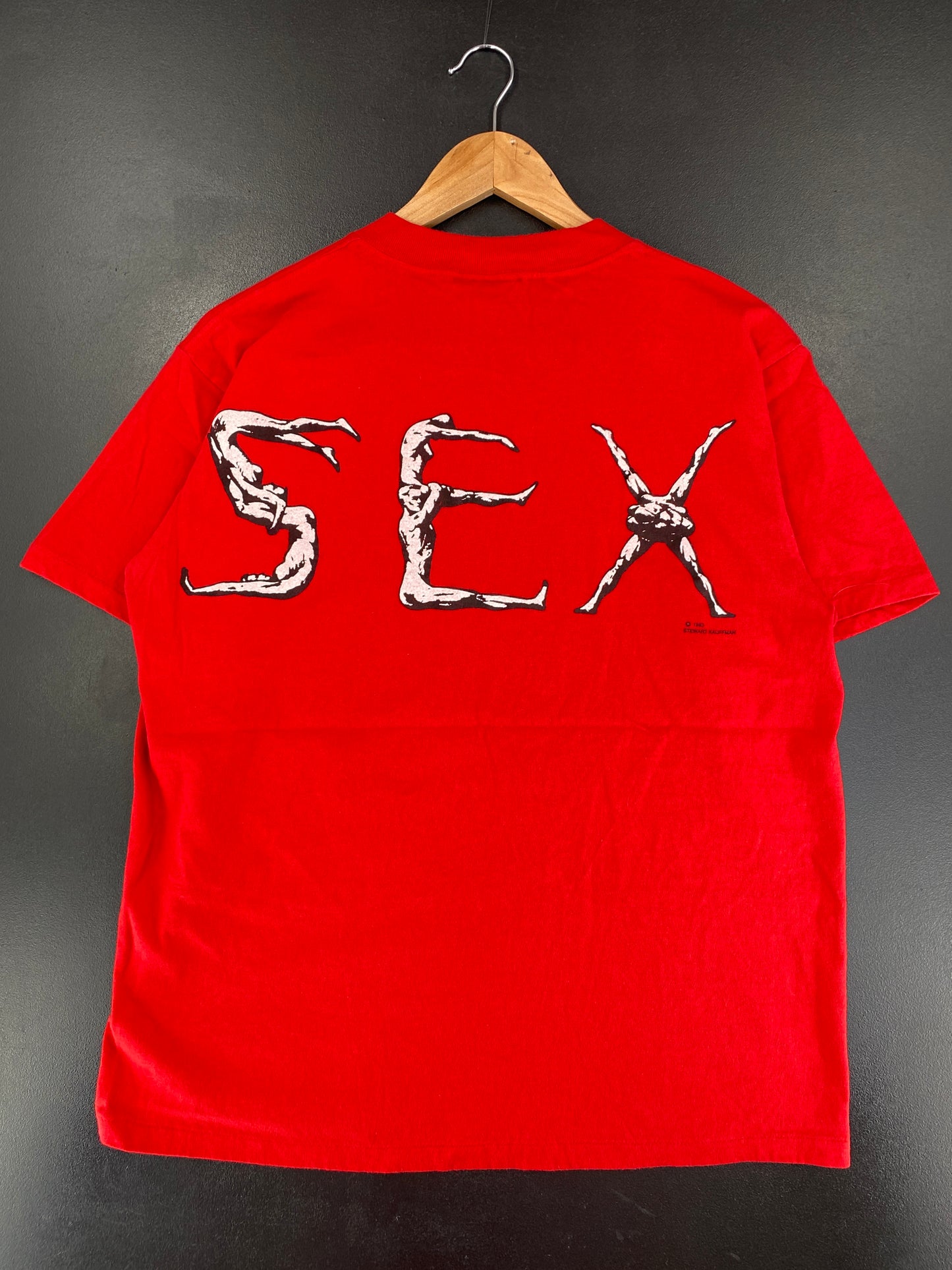 1993 SAFE SEX Made in USA Size L Vintage T-Shirt / G1405T