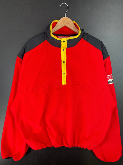 90’s MARLBORO Size XL Vintage Half Zip-up Fleece / G4279F