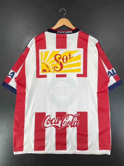 Vintage C.D. GUADALAJARA Size Approx.XL Soccer Jersey / G1778J