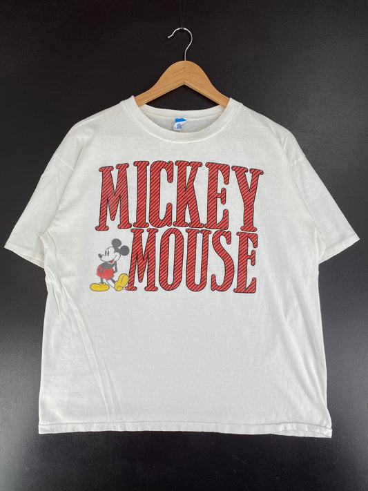 90’s DISNEY MICKEY Made in USA Size XL Vintage T-Shirt / G3293T