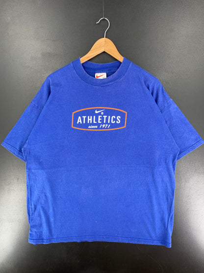 90's NIKExATHLETICS Size XXL Vintage MLB T-Shirt / F2817T