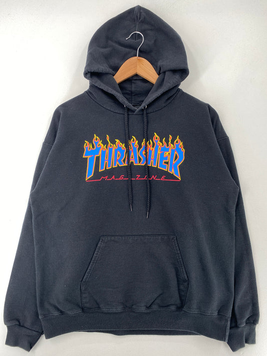 Vintage THRASHER Size M Hoodie Sweat-shirt / F8823S