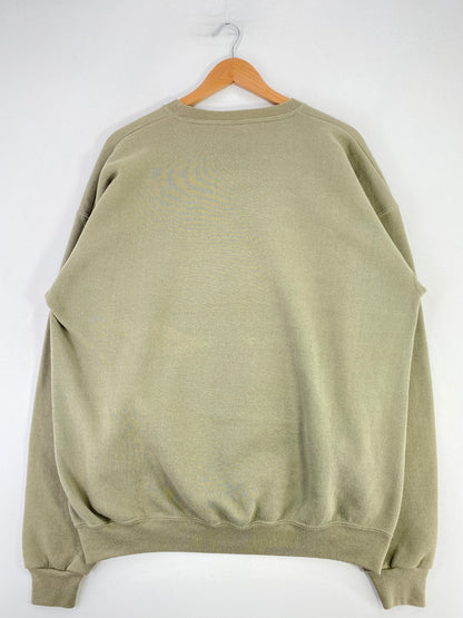 90's BASS Made in USA Size XL Vintage Animal Sweat-Shirt / G961S