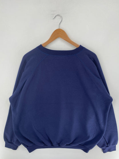 80’s ADIDAS Size Approx.XL Sweat-Shirt / F4548S