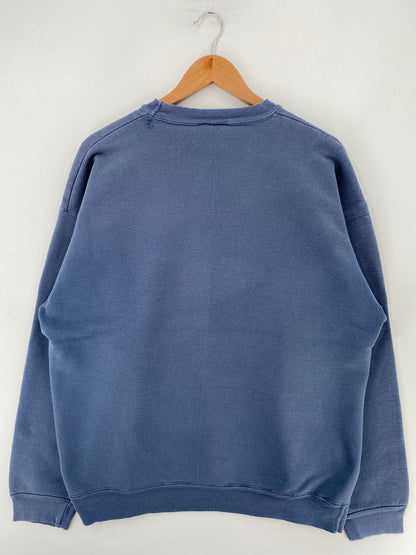 Vintage DEER Size No Tag (Approx.XL) Animal Sweat-Shirt / G6285S