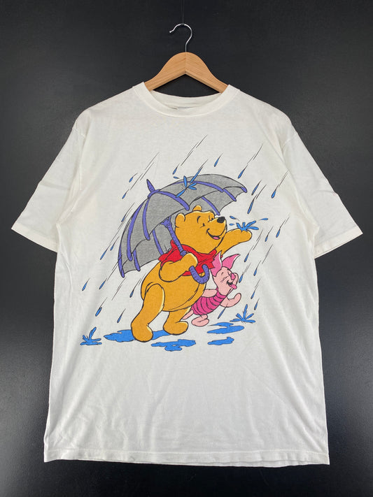 00’ POOH Made in USA Size L Vintage Disney T-shirt / G2363T