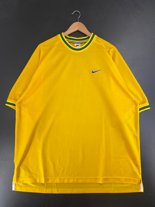 90's NIKE MINI SWOOSH Size L Vintage Jersey T-Shirt / G2556J