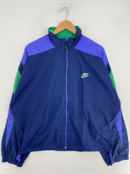 00' NIKE Size L Vintage Zip-up Nylon-Jacket / G1985N
