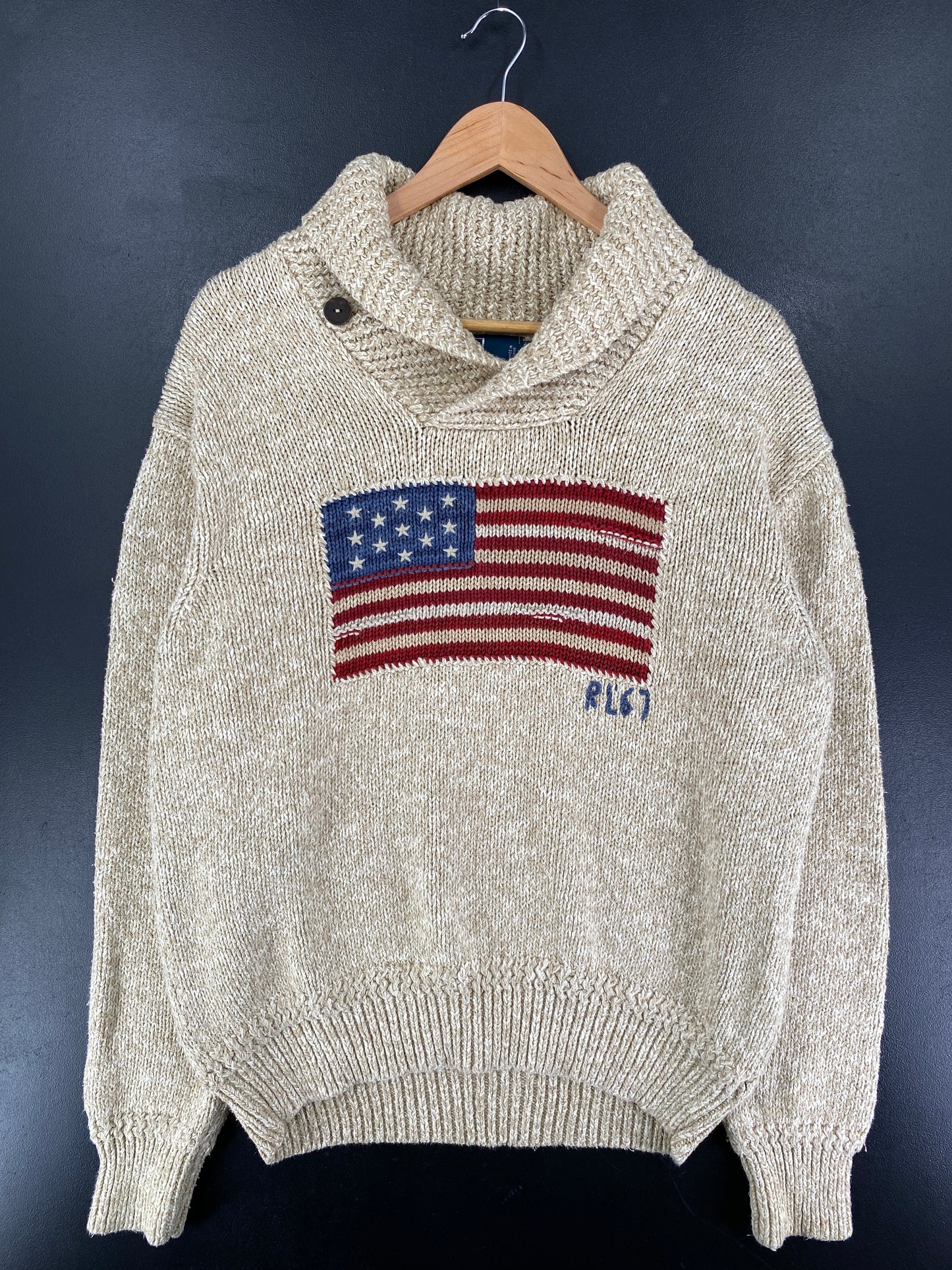 Vintage POLO RALPH LAUREN Size M Knitwear / F3187N