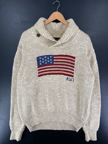 Vintage POLO RALPH LAUREN Size M Knitwear / F3187N
