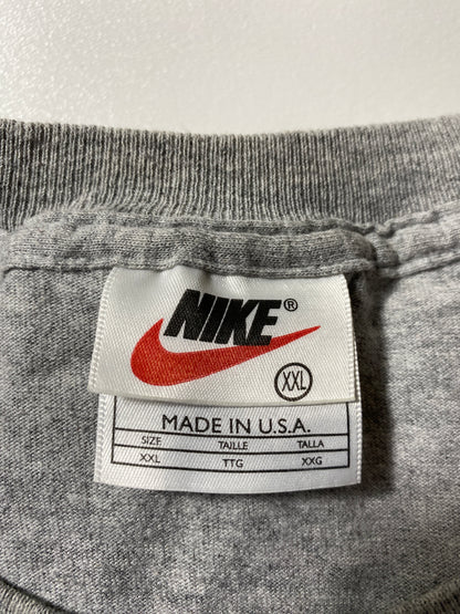 90’s NIKE Made in USA Size XXL Vintage Long Sleeve T-Shirt / F9928T