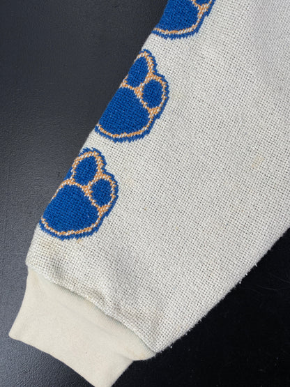 90's UNIVERSITY OF KENTUCKY Made in USA Size XL Vintage Collage Cotton Blanket Material Knit Shirt / F7866K