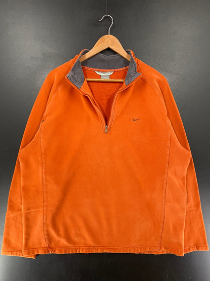 00’ NIKE Size XL Half Zip Sweat-Shirt / G7210S