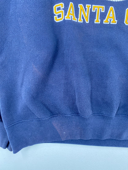 90’s CALIFORNIA SANTA CRUZ Size L College Sweat-Shirt / F9969S
