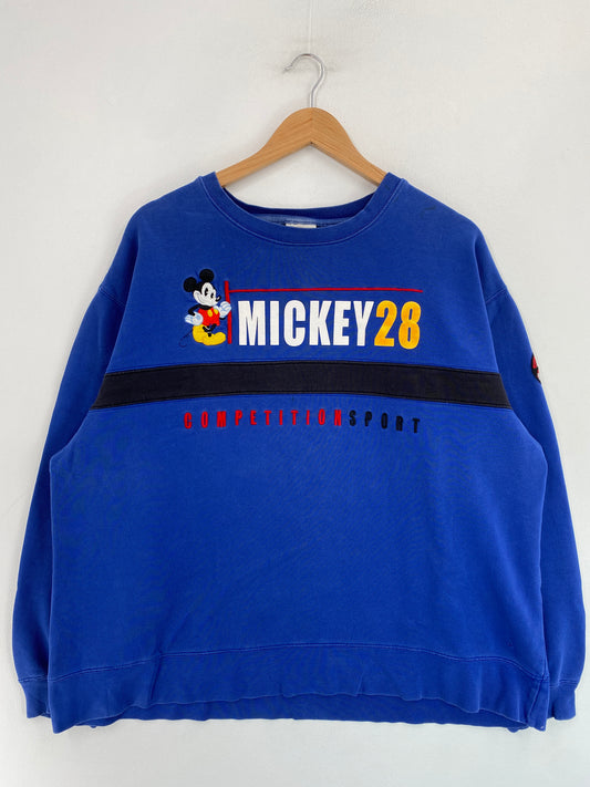 00' DISNEY MICKEY Size XL Vintage Sweat-shirt / G3690S