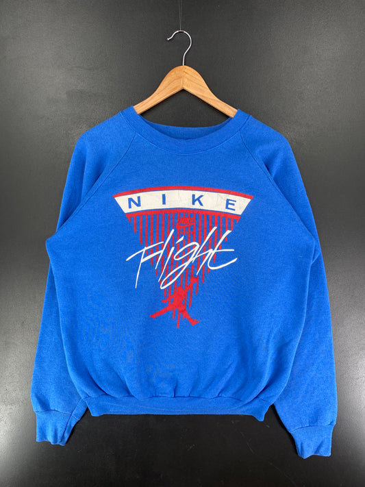 90's Remake NIKE AIR FLIGHT Made in USA Size XL Vintage Sweat-shirt / F3205S