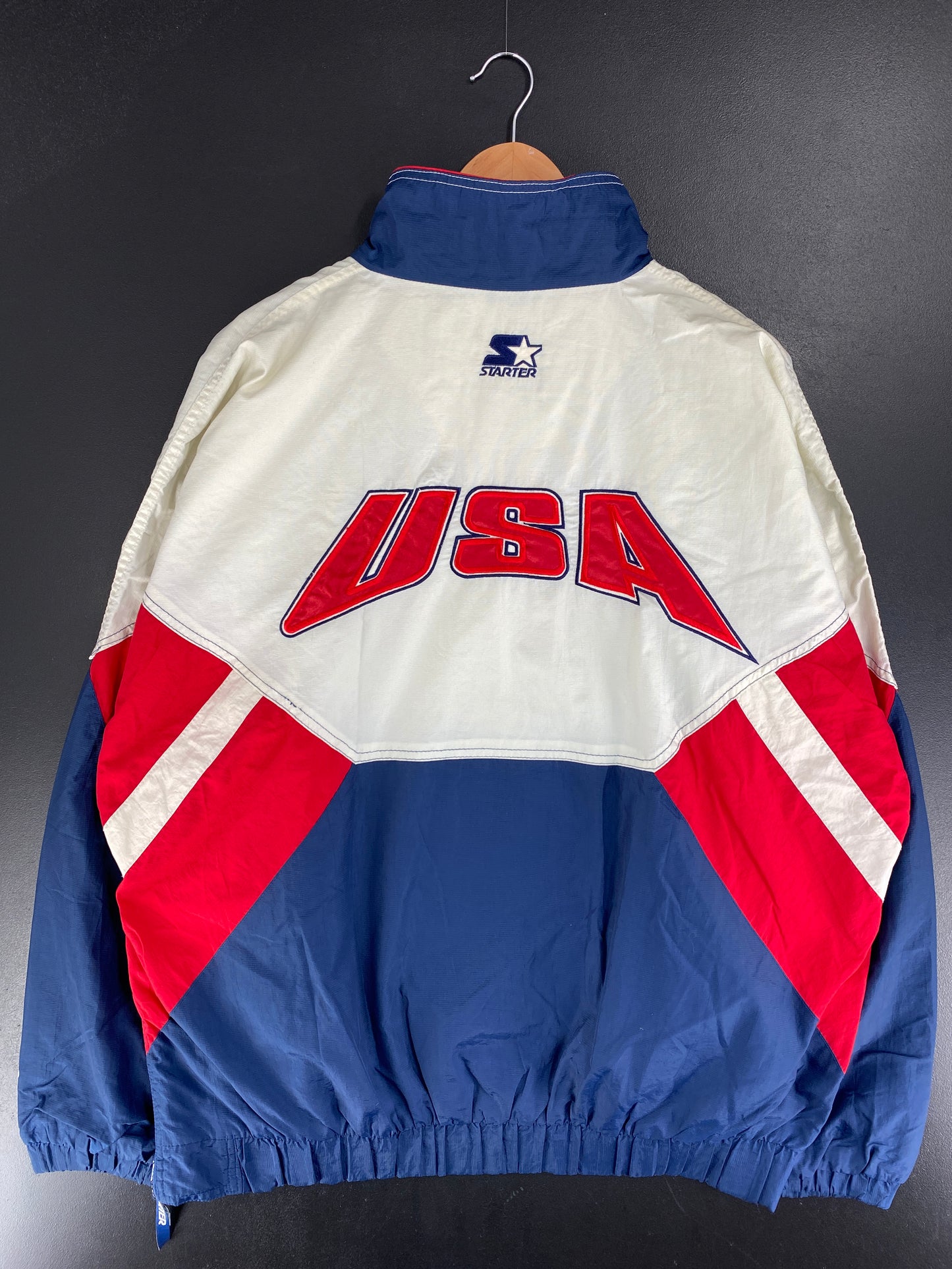 90's STARTER X TEAM USA Size XL Vintage Nylon Jacket / F9255N