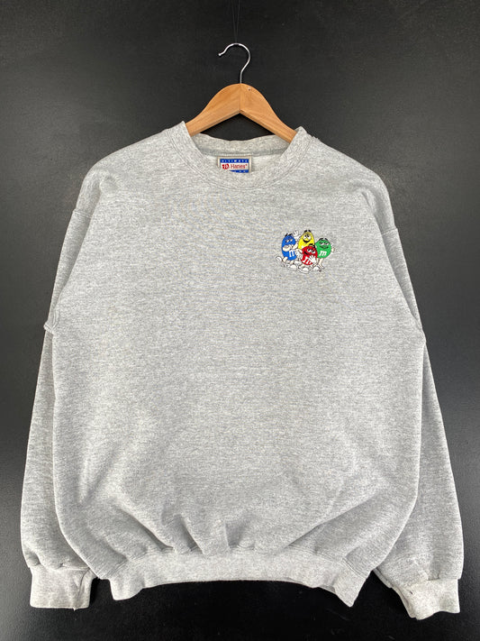 Vintage M&M'S Size No Tag (Approx.M) Sweat-shirt / F9984S