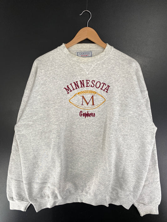90's MINNESOTA GOPHERS Made in USA Size XL Vintage College Sweat-shirt / G3770S