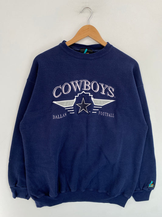 90's DALLAS COWBOYS Made in USA Size L Vintage NFL Sweat-Shirt / G3797S