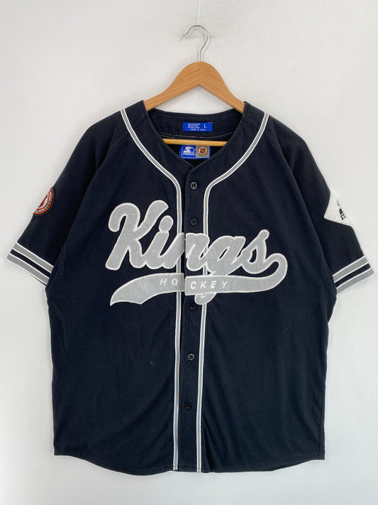Vintage STARTER X LOS ANGELES KINGS Size L NHL Game Shirts / G3801T