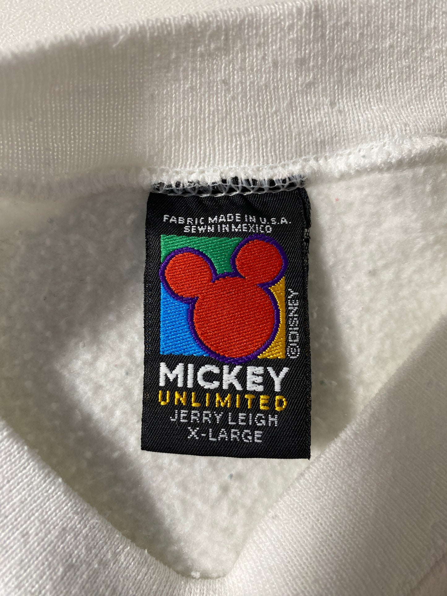90’s DISNEY HAPPY HALLOWEEN Made in USA Size XL Sweat-shirt / F3218S