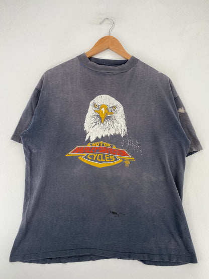 90's HARLEY DAVIDSON Made in USA Size XL Vintage T-Shirts / G125S