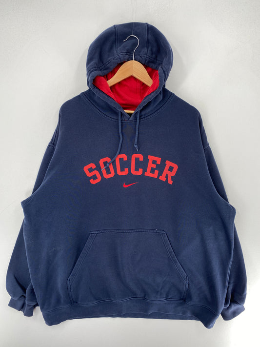 00' NIKE SOCCER Size XL Vintage Sweat-Shirt / F3243S