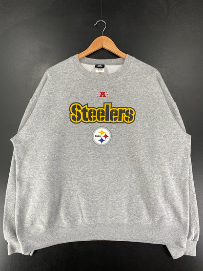 Vintage PITTSBURGH STEELERS Size XL NFL Sweat-Shirt / G170S