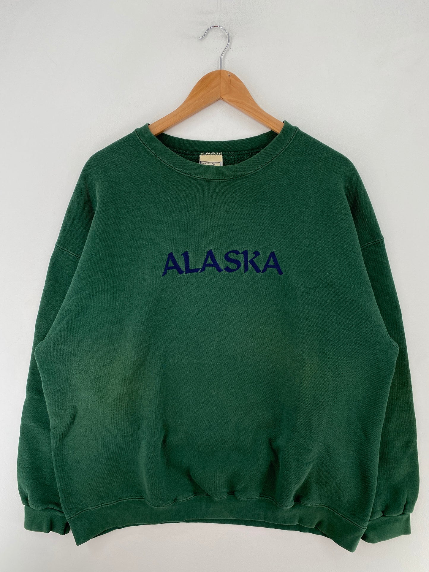 Vintage ALASKA  Size No Tag (Approx.L) Sweat-Shirt / G191S