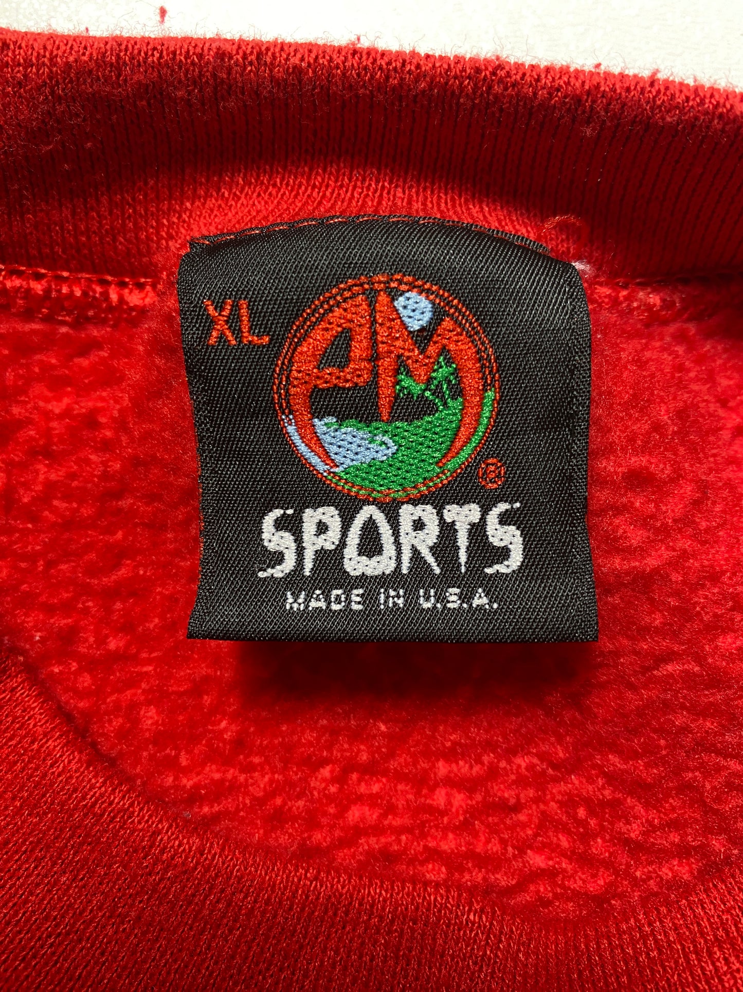90's INDIANA HOOSIERS Made in USA Size XL Vintage College Sweat-shirt / F3669S