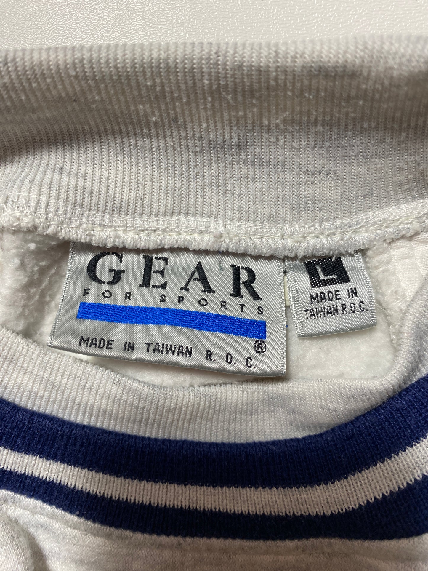 90's ETSU Made in USA Size L Vintage College Sweat-shirt / F3666S