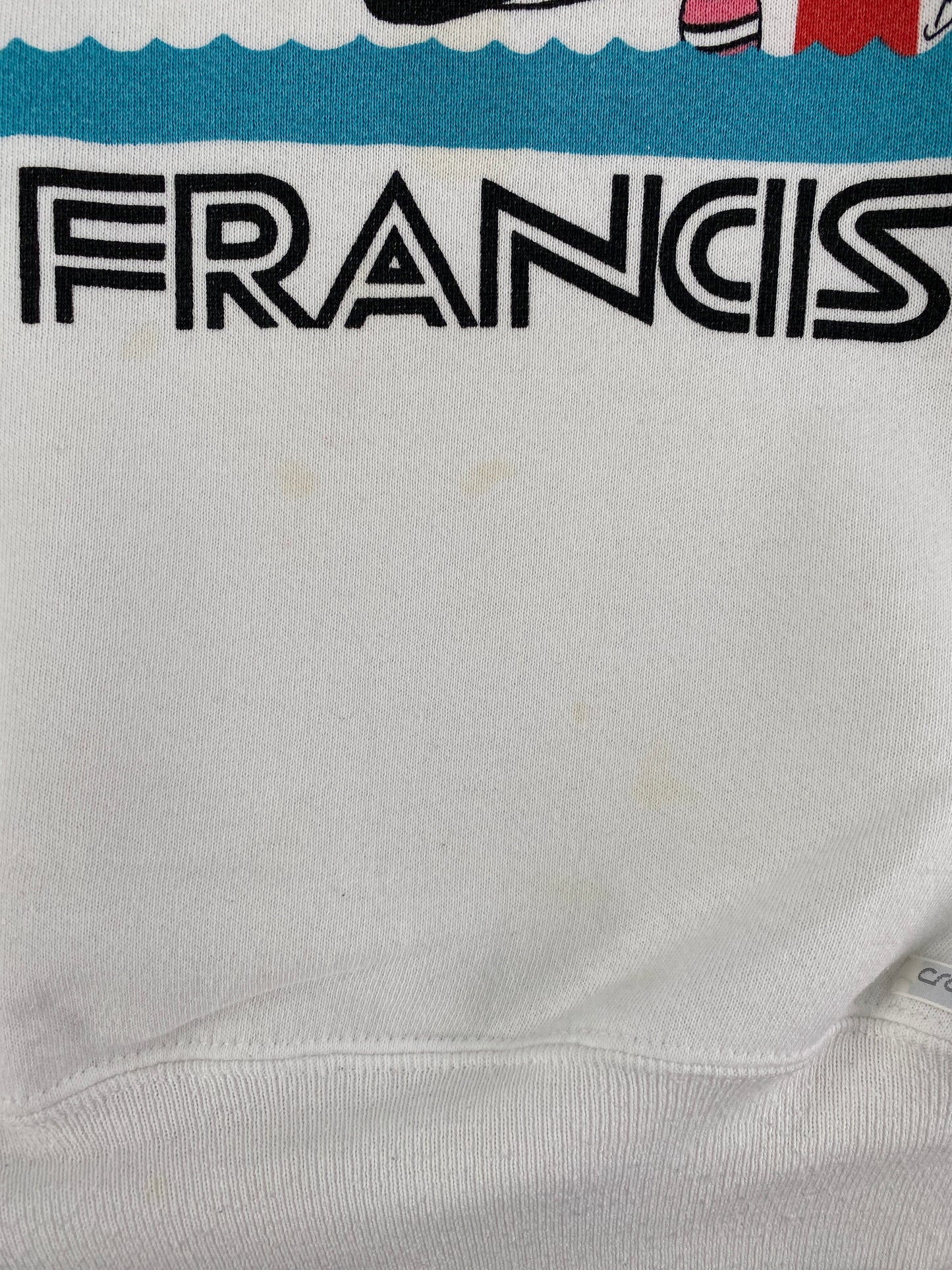 90's CAT SAN FRANCISCO Made in USA Size M Vintage Sweat-Shirt / F3414S