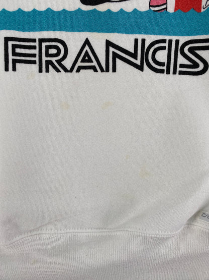 90's CAT SAN FRANCISCO Made in USA Size M Vintage Sweat-Shirt / F3414S