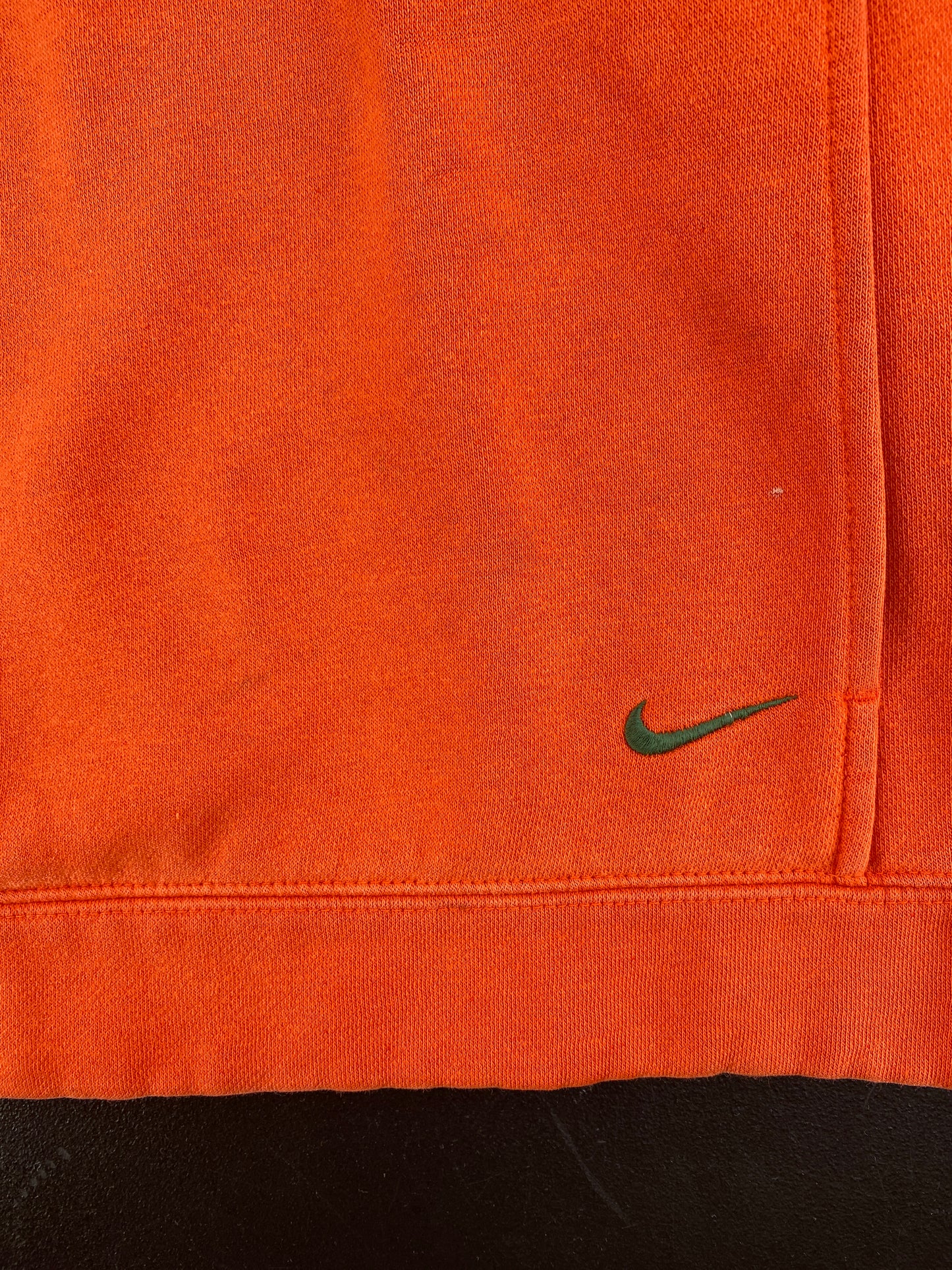 00' NIKE x MIAMI HURRICANES Size L Vintage College Hoodie Sweat shirt / G5955S