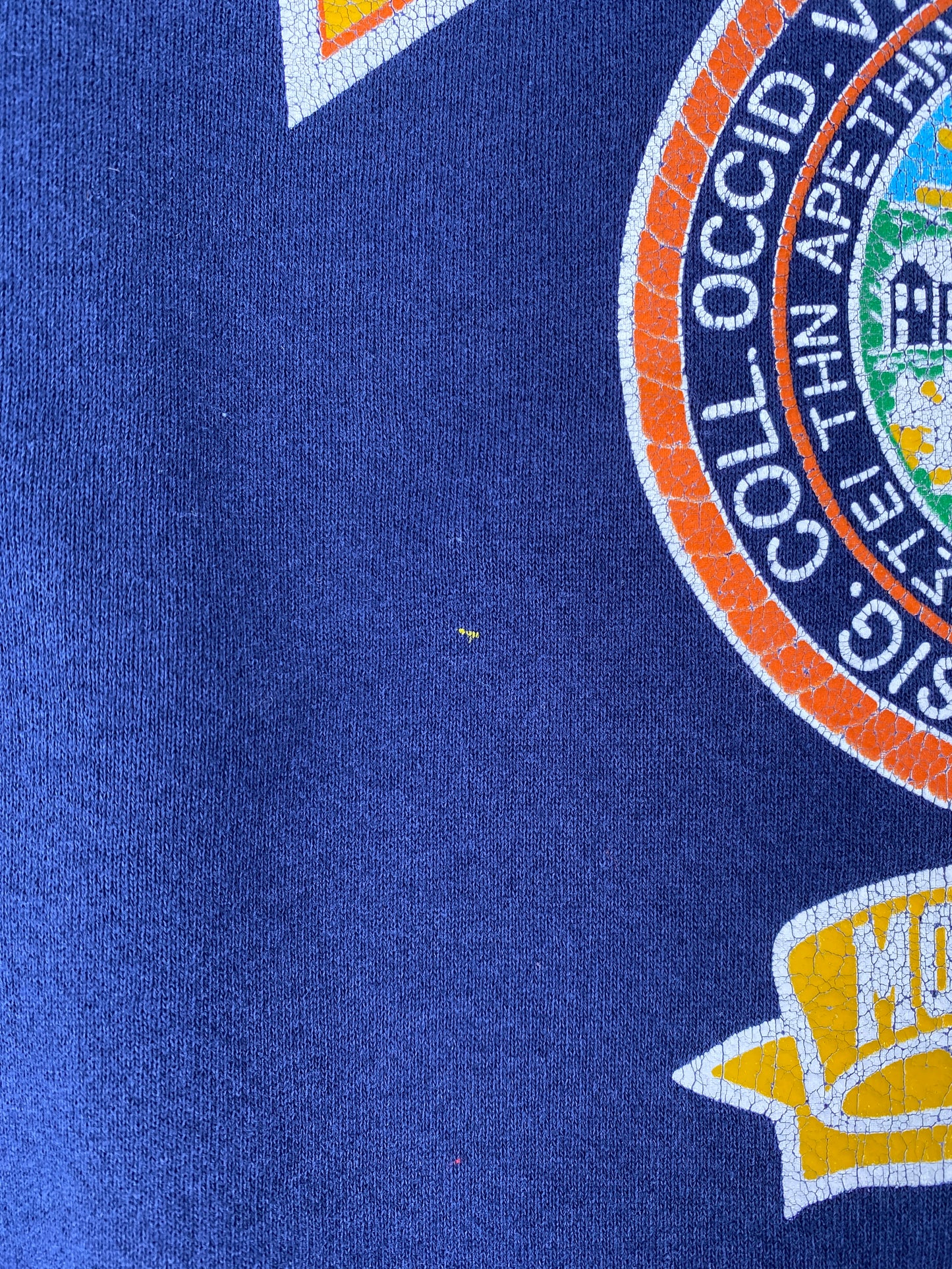 90's WVU Made in USA Size XL Vintage College Sweat-shirt / F3664S